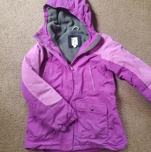 Lands End Girls XL Squall Coat